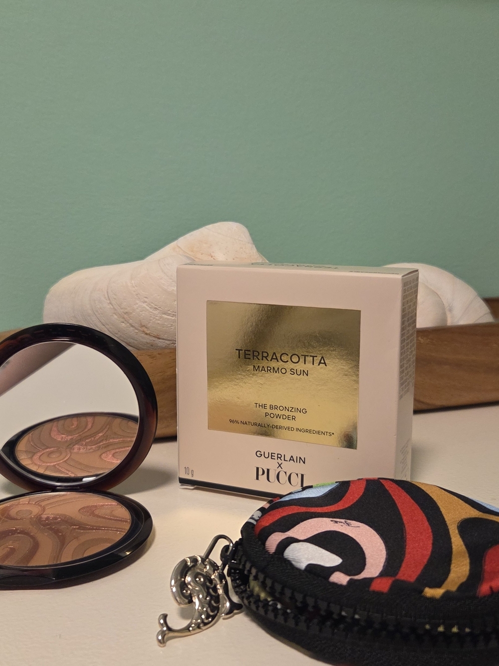 GUERLAIN Terracotta Marmo Sun Bronzing Powder — Marbled Bronze & Tan